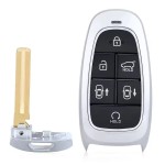 2021-2022 Hyundai Santa Fe / 5-Button Smart Key / PN: 95440-S1570 / TQ8-FOB-4F27 (Aftermarket)
